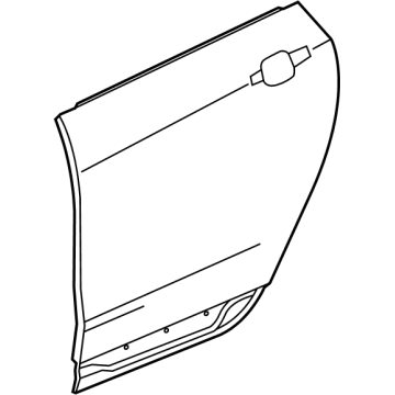 GM 85598314 Outer Panel, Driver Side 85598314 GM Outer Panel, Driver Side Illustration 1 of 1