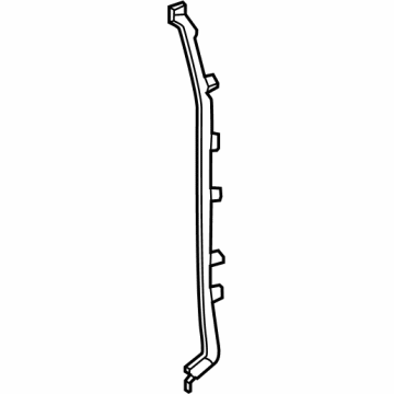 87829021 GM Front Weatherstrip, Driver Side Illustration 1 of 1