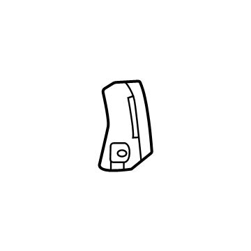 85559077 GM Pad, Driver Side Illustration 1 of 1