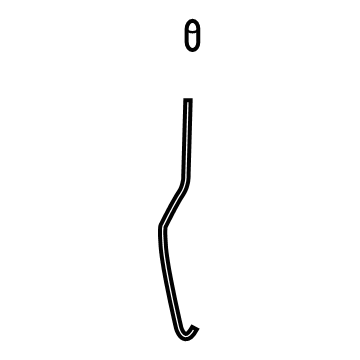GM 42716289 Lock Rod, Driver Side 42716289 GM Lock Rod, Driver Side Illustration 1 of 1