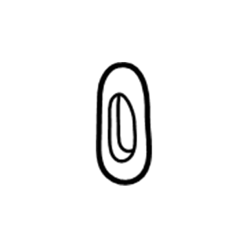 GM 22602300 Check Strap Grommet, Front 22602300 GM Check Strap Grommet, Front Illustration 1 of 1