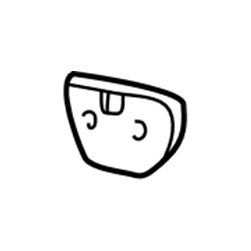 GM 22645208 Striker Plate 22645208 GM Striker Plate Illustration 1 of 1