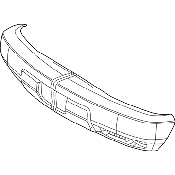 Chevy Express 2500 Bumper Cover - 12335811
