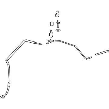 Chevy 19257313 Evaporator Tube