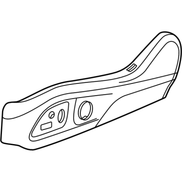 Cadillac 84791842 Outer Finish Panel