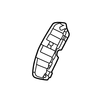 Cadillac 84942533 Seat Back Panel