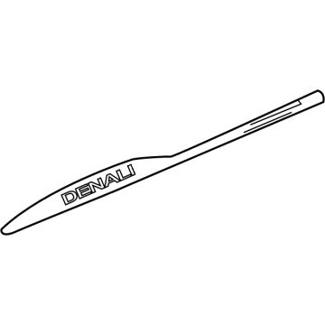 GM 84580709 Insert, Driver Side 84580709 GM Insert, Driver Side Illustration 1 of 1