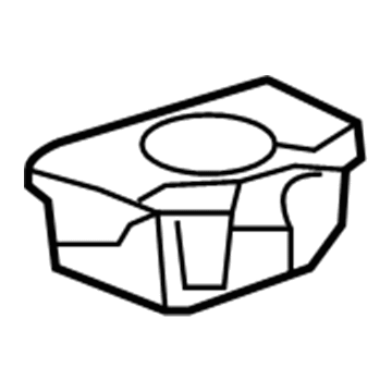 11547511 GM Horn Nut Illustration 1 of 1