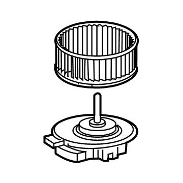 Buick 85116875 Blower Motor
