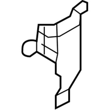 GM 10398728 Heat Shield, Driver Side 10398728 GM Heat Shield, Driver Side Illustration 1 of 1