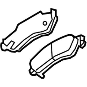Chevy Traverse Brake Pads - 19421285