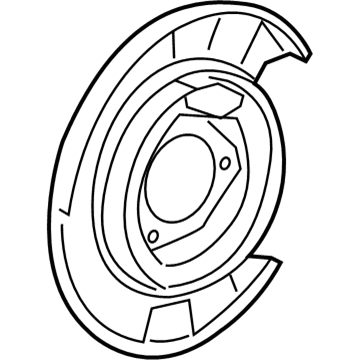 Chevy Backing Plate - 25911892