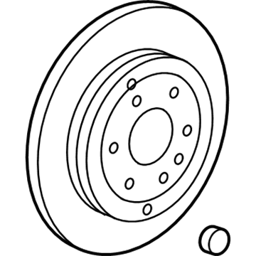 Chevy Brake Rotor - 22768973