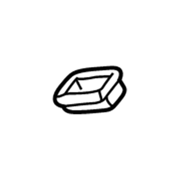 25662536 GM Ashtray Assembly, Rear Passenger Side Illustration 1 of 1