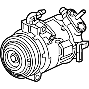 Chevy Traverse Limited A/C Compressor - 84338709
