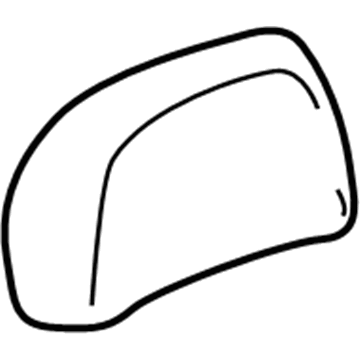 GM 89039368 Headrest Cover 89039368 GM Headrest Cover Illustration 1 of 1