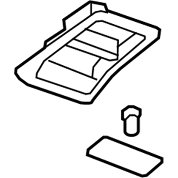 Saturn 96673798 Reading Lamp Assembly