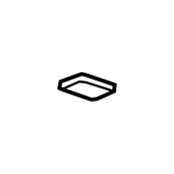 GM 96469193 Dome Lamp Bracket 96469193 GM Dome Lamp Bracket Illustration 1 of 1