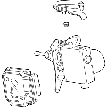 Cadillac XT4 Brake Master Cylinder - 85594665