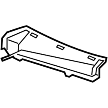 Cadillac XTS Air Deflector - 23207782