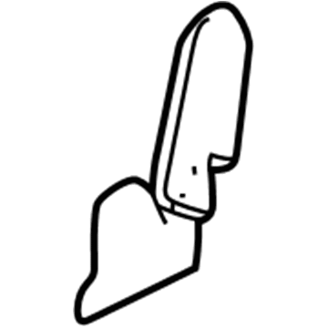 12459507 GM Recliner, Front Driver Side Illustration 1 of 1