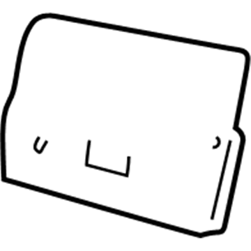 12459503 GM Finish Panel, Front Illustration 1 of 1