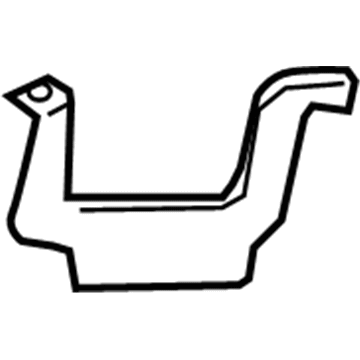 GM 22584455 Vapor Canister Bracket 22584455 GM Vapor Canister Bracket Illustration 1 of 1