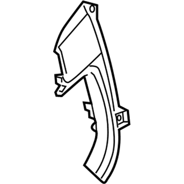 GM 15919311 Cover, Titanium, Driver Side 15919311 GM Cover, Titanium, Driver Side Illustration 1 of 1