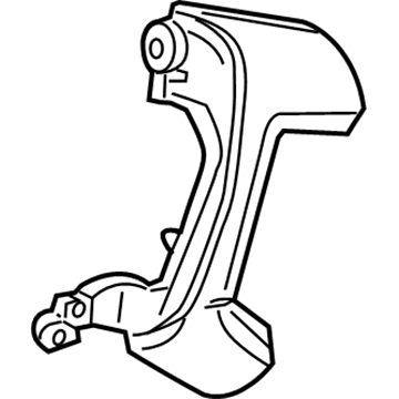 15919309 GM Cover, Titanium, Passenger Side Illustration 1 of 1