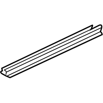 GM 15248226 Belt Weatherstrip, Rear Passenger Side 15248226 GM Belt Weatherstrip, Rear Passenger Side Illustration 1 of 1