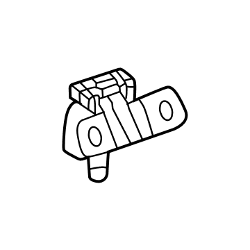 GM 84926245 Hinge, Rear Compartment Lid And End Gate 84926245 GM Hinge, Rear Compartment Lid And End Gate Illustration 1 of 1