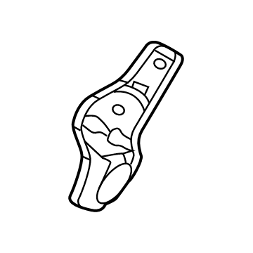 GM 84926247 Bracket, Rear Compartment Lid Or Tailgate 84926247 GM Bracket, Rear Compartment Lid Or Tailgate Illustration 1 of 1