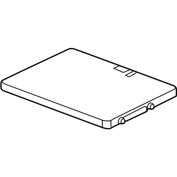 GM 15902200 Rear Panel 15902200 GM Rear Panel Illustration 1 of 1