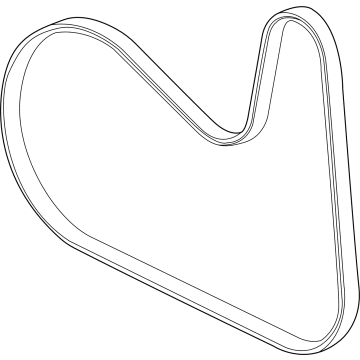 Chevy Trailblazer V-Belt - 12687927