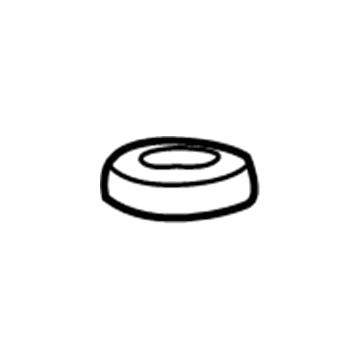 Chevy 10098562 Antenna Mast Retainer Nut