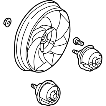 Cadillac 12463002 Fan Blade