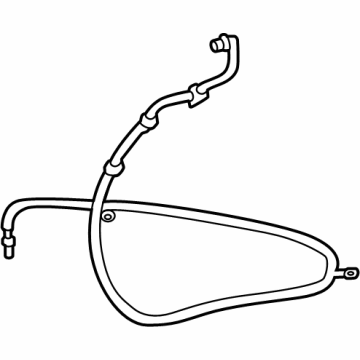 Cadillac 86782357 Washer Hose
