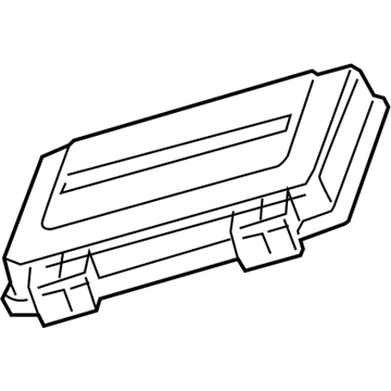 GM 84014020 Fuse Box Cover 84014020 GM Fuse Box Cover Illustration 1 of 1