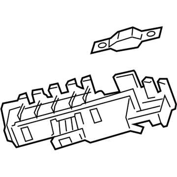 GM 84014024 Fuse Box 84014024 GM Fuse Box Illustration 1 of 1