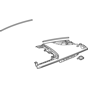 GMC 87842992 Upper Trim Panel