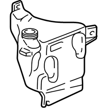 Chevy Venture Windshield Washer Fluid Reservoir - 12487579