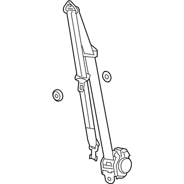Chevy 42689262 Seat Belt Assembly