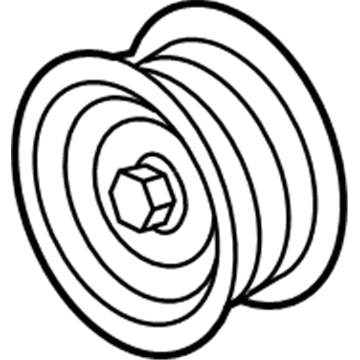 Chevy 12665034 Idler Pulley