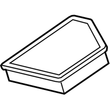 GM 92196275 Air Filter 92196275 GM Air Filter Illustration 1 of 1