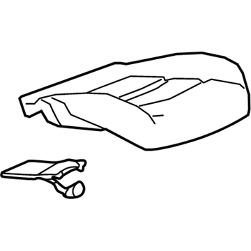 GM 84646532 Occupant Sensor, Front Passenger Side 84646532 GM Occupant Sensor, Front Passenger Side Illustration 1 of 1