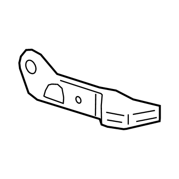 GM 84344393 Track Cover, Front 84344393 GM Track Cover, Front Illustration 1 of 1