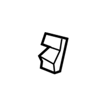 GM 88992415 Release Handle, Gray 88992415 GM Release Handle, Gray Illustration 1 of 1