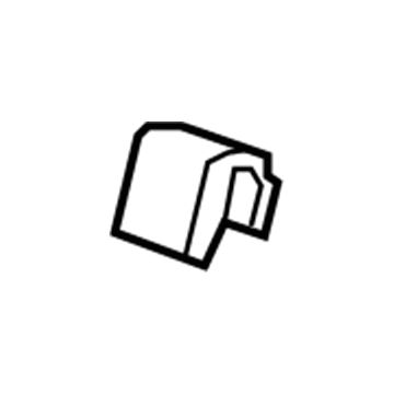 GM 19122766 Seat Belt Guide 19122766 GM Seat Belt Guide Illustration 1 of 1