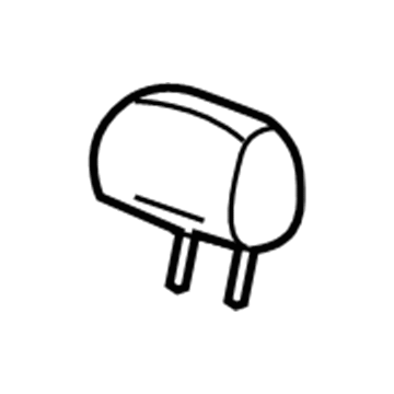 19122743 GM Headrest, Rear Illustration 1 of 1