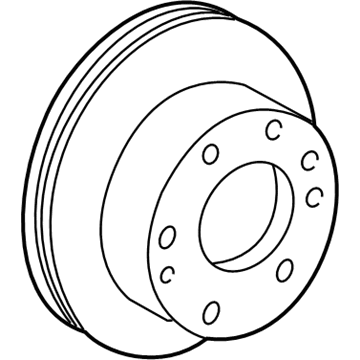 Chevy Suburban 1500 Brake Rotor - 19210603
